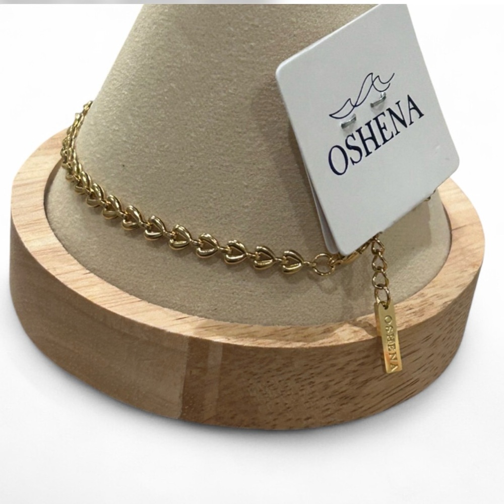 Oshena Gold Heart Bracelet